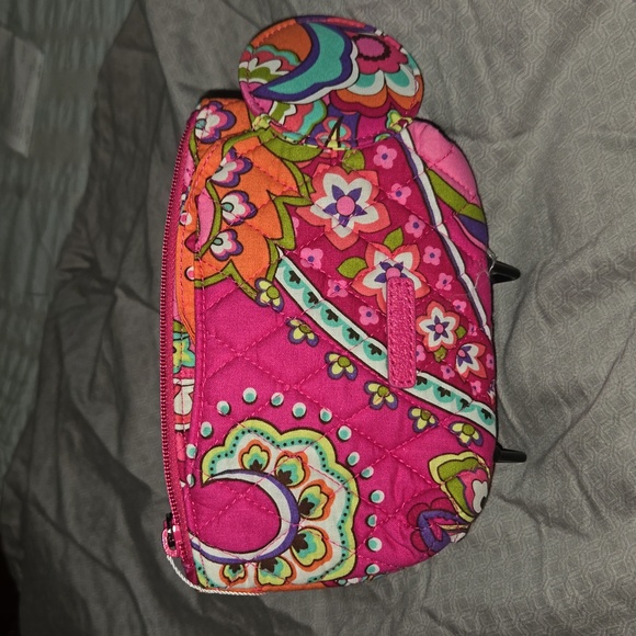 Vera Bradley | Pink Swirl Print Cosmetic Bag with Mirror - Picture 1 of 8